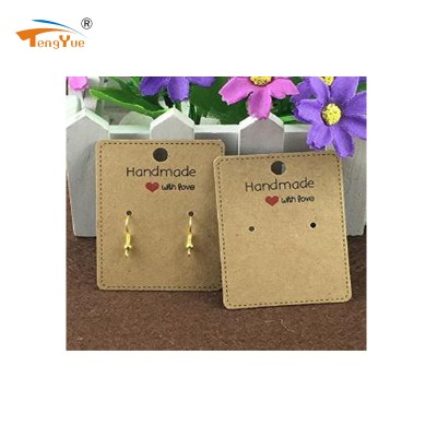 Earing card wholesale /necklace card holder supplier with custom printing