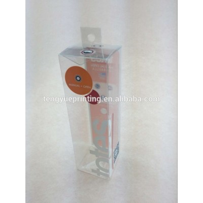 pvc plastic box transparent/clear window box packaging