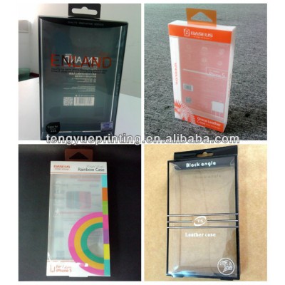 PVC blister box for cell phone /iphone4/iphone 5case packaging