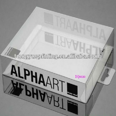 Customized Hanging Display Clear Plain Blank PVC Plastic Packaging Box